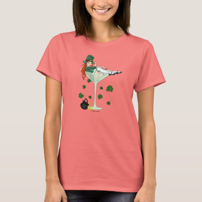 Camiseta Irish Girl Martini (Frente)