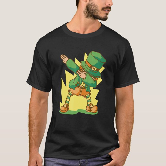 Camiseta Irish Goblin Dabbing Figurine Irlanda 1 (Frente)