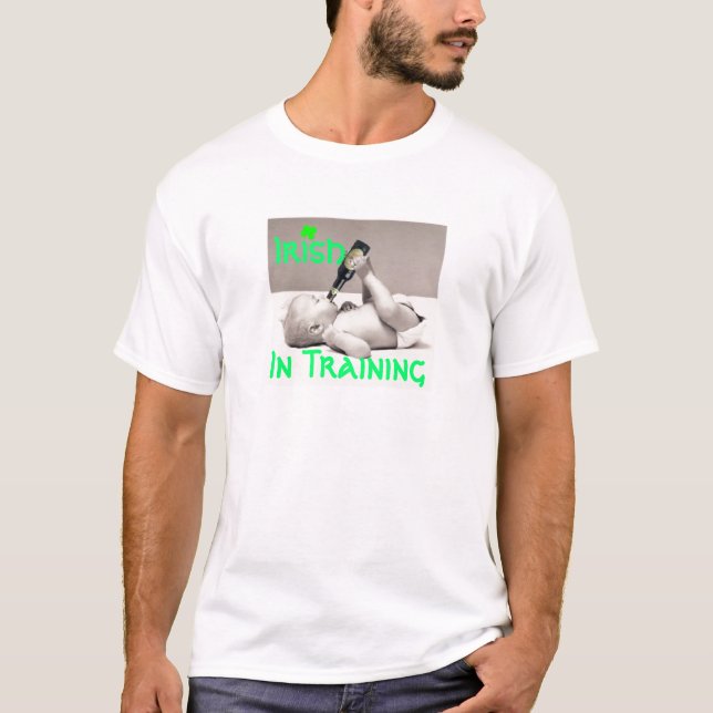 Camiseta Irish In Training T Shirt (Frente)