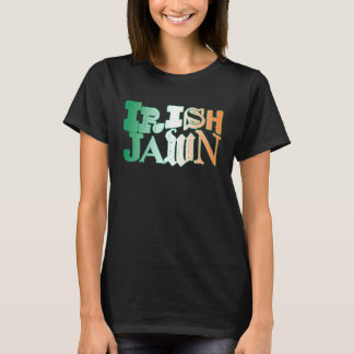 Camiseta Irish Jawn Philly St Patrick s Day Wavy Irish Flag
