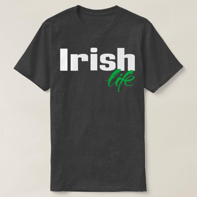 Camiseta Irish Life (Frente do Design)