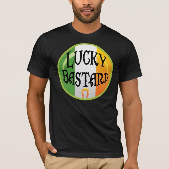 Camiseta Irish Lucky Bastard (Frente)