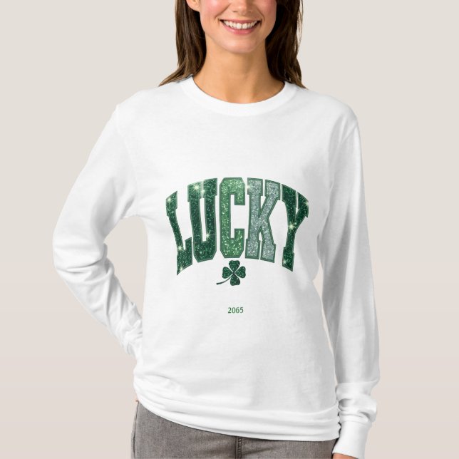 Camiseta Irish Lucky Shamrock (Frente)