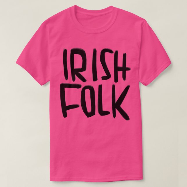 Camiseta Irish Music Irish Folk (Frente do Design)