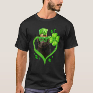 Camiseta Irish Newland Dog Love Shamrock Rua Patrick S