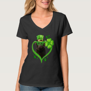 Camiseta Irish Newland Dog Love Shamrock Rua Patrick S