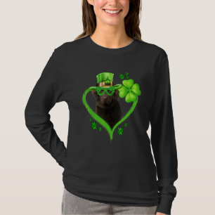 Camiseta Irish Newland Dog Love Shamrock Rua Patrick S