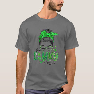 Camiseta Irish One Lucky Caregiver Leopard Shamrock St Patr