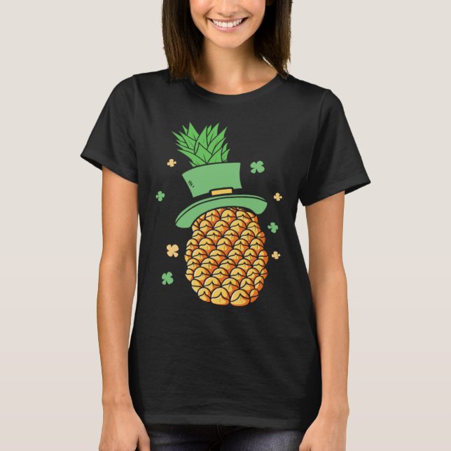Camiseta Irish Pineapple St Patrick s Day Ireland (Frente)