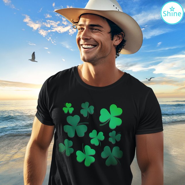 Camiseta Irish Pride Green Clover Shamrock St Patrick's Day (Criador carregado)