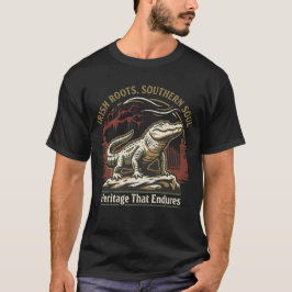 Camiseta Irish Roots Southern Soul Alligator