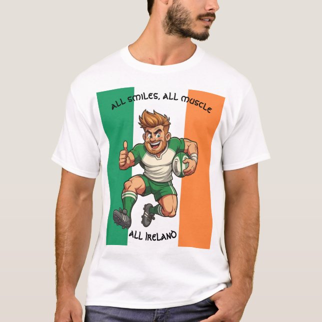 Camiseta Irish Rugby Charge (Frente)