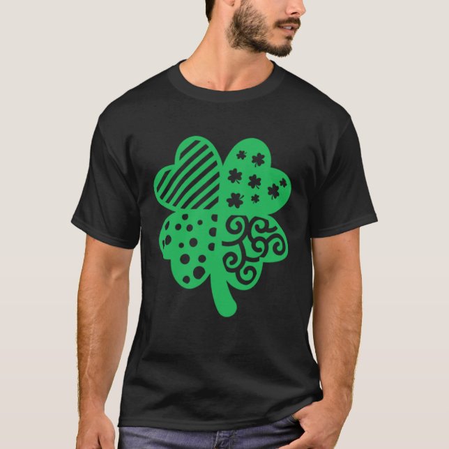 Camiseta Irish Saint Paddy's Shamrock Happy St Patrick's Da (Frente)