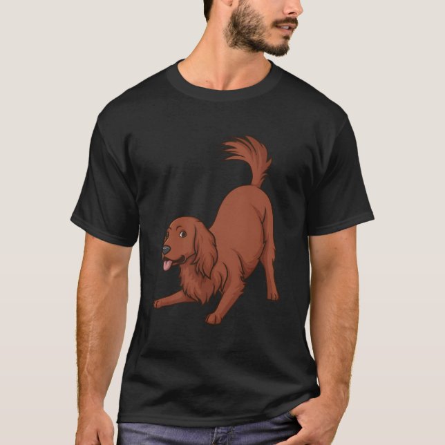 Camiseta Irish Setter Dogs Playful Irish Setter (Frente)