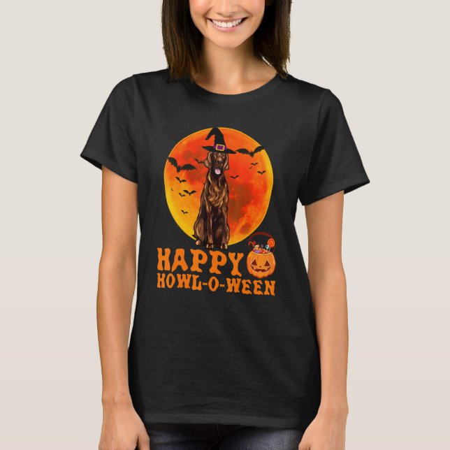 Camiseta Irish Setter Halloween (Frente)