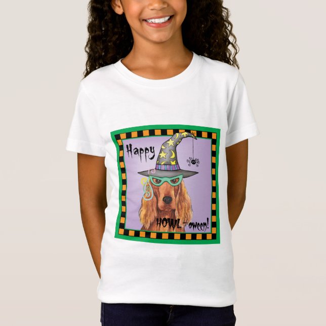 Camiseta Irish Setter Witch (Frente)