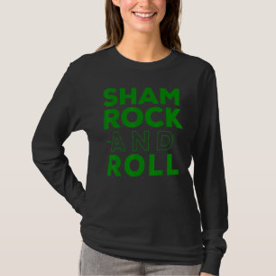 Camiseta Irish Sham Rock And Roll Music Pun Funny Rua Patri