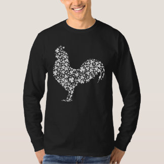 Camiseta Irish Shamrock Leaf Rooster St Patrick s Day