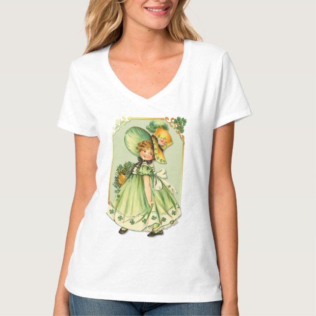 Camiseta Irish Shamrock Stroll (Frente)