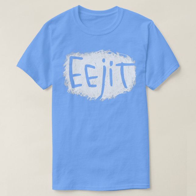 Camiseta Irish Slang Eejit Engraçado Irlandês (Frente do Design)