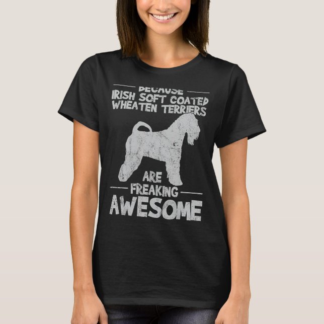Camiseta Irish Sofated Wheaten Terrier (Frente)