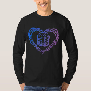 Camiseta Irish Step Dancing Celtic Knot Heart 4