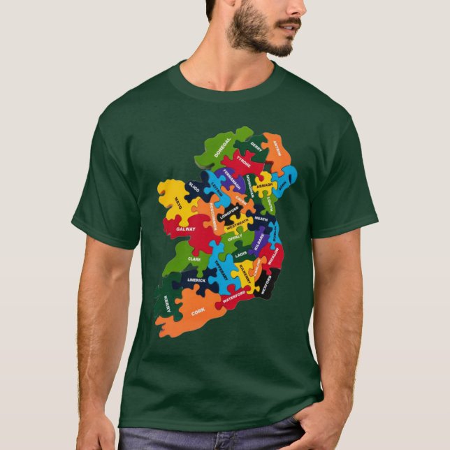 Camiseta Irish T-Shirt, Irlanda (Frente)