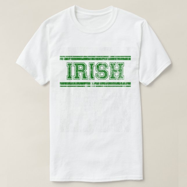 Camiseta Irish Vintage Varsity DS (Frente do Design)