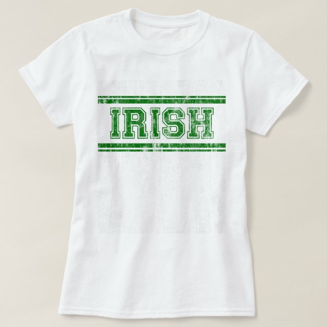 Camiseta Irish Vintage Varsity DS (Frente do Design)