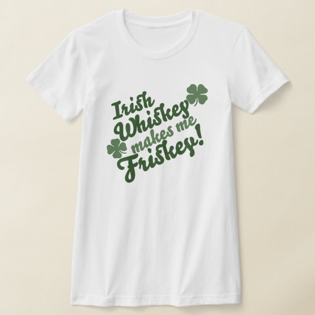 Camiseta Irish Whiskey me faz irlandês (Postura )
