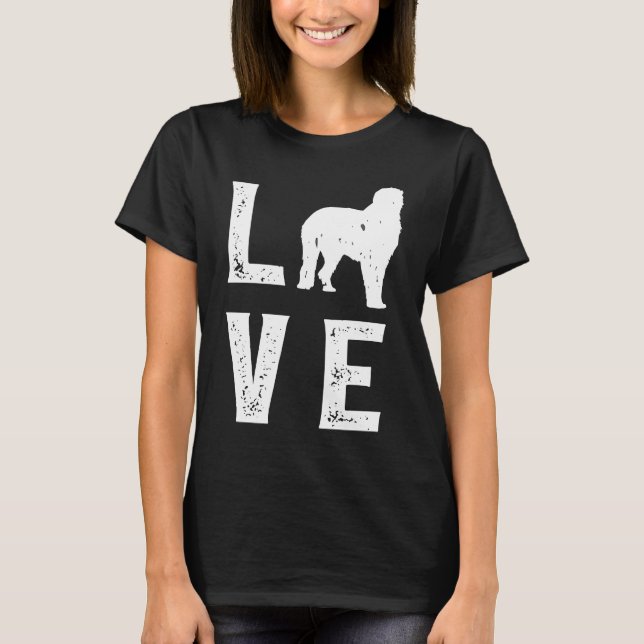 Camiseta Irish Wolfhound Love (Frente)
