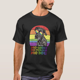 Camiseta Irish Wolfhound Pro Choice Pro Feminismo Pro Cães 