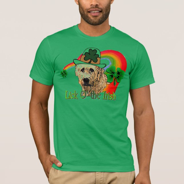 Camiseta Irish Wolfhound St Patricks (Frente)