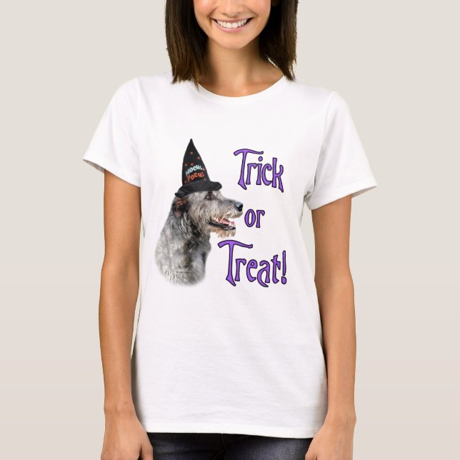Camiseta Irish Wolfhound Trick (Frente)