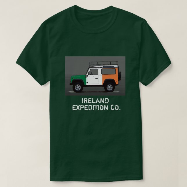 CAMISETA IRLANDA (Frente do Design)