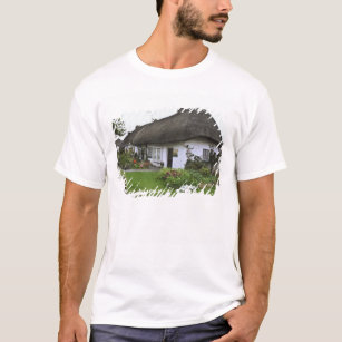 Camiseta Irlanda, Adare. Cascas de telhado
