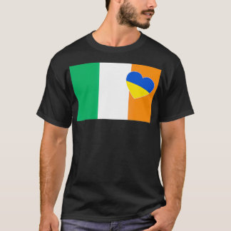 Camiseta Irlanda apoia a posição coronária ucraniana com a