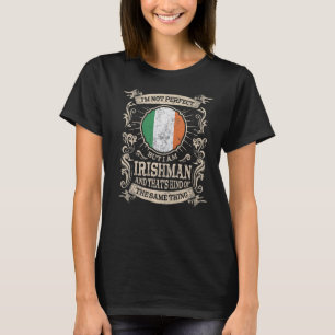 Camiseta Irlanda Bandeira Orgulhosa Irlandeses Homens e Mul