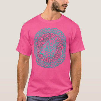 Camiseta Irlanda Celtic Knotwork Wolf Original Celtic