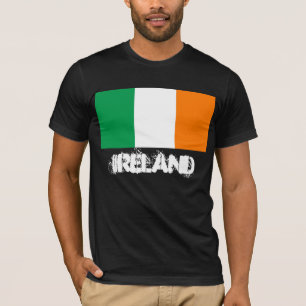 Camiseta Irlanda com pavilhão irlandês