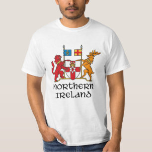 Camiseta IRLANDA DO NORTE - bandeira/brasão/emblema/símbo