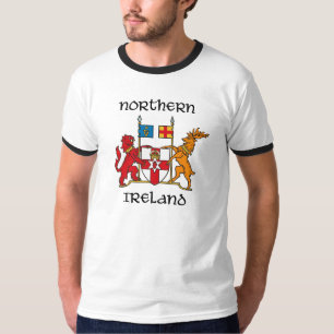 Camiseta Irlanda do Norte - brasão/símbolo/emblema