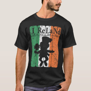 Camiseta Irlanda Elementos de Mesa periódica Irish Flag Lep