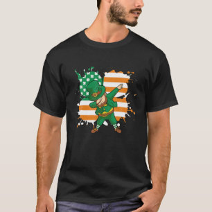 Camiseta Irlanda Flag Irish Leprechaun Rua Pattys 2022 Vint