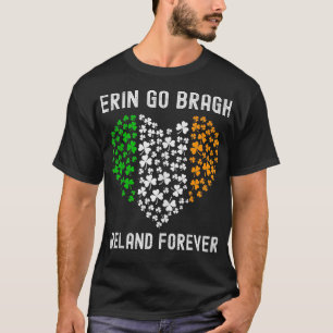 Camiseta Irlanda Forever Erin Go Bragh Dia de São Patrício