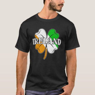 Camiseta Irlanda Irish Flag Shamrock C Lucky Ruas Patrick D