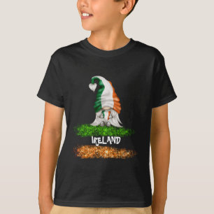 Camiseta *~* IRLANDA IRLANDA IRLANDA GNOME BOY Flag T-Shirt