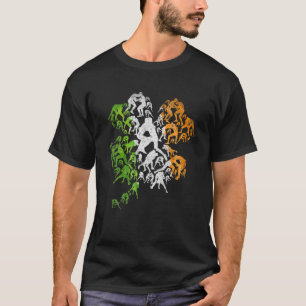 Camiseta Irlanda Luta Sports Lover Shamrock Rua Patrick