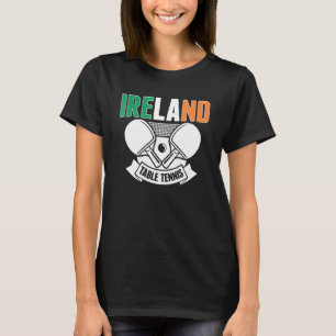 Camiseta Irlanda Ping Pong Suporte da Seleção Irlandesa d