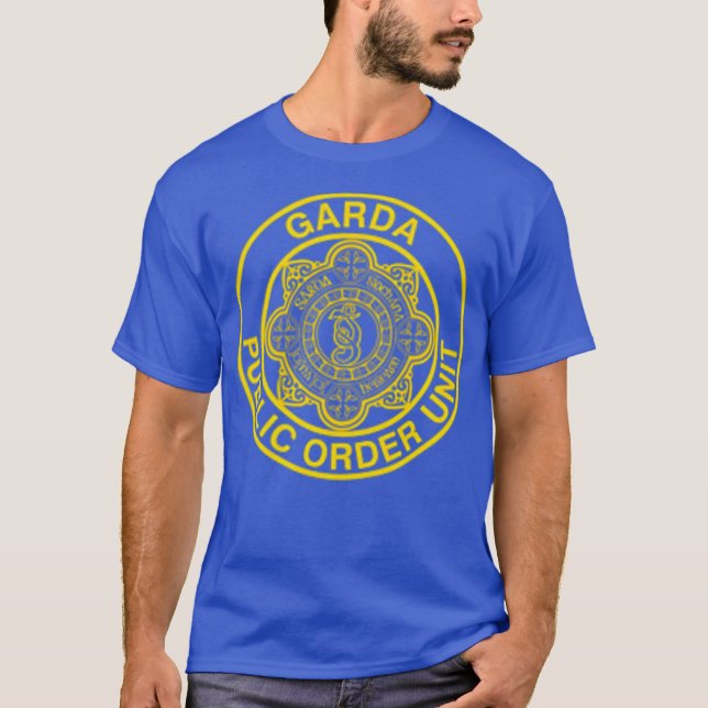 Camiseta Irlanda Polícia Irlandesa Garda SWAT Ordem Pública (Frente)